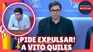 GERARDO PISARELLO ATACA Y PIDE QUE EXPULSEN A VITO QUILES DEL CONGRESO DE LOS DIPUTADOS [upl. by Sybil]