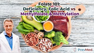 Folate 101 Deficiency Folic Acid vs Methylfolate amp Methylation [upl. by Pyotr]