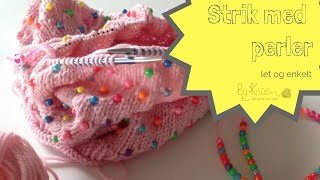 Strik med perler [upl. by Almeta]