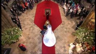 Royal Wedding  Kate Middleton arrives at Westminster Abbey [upl. by Ilse]