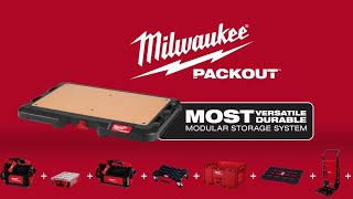 Milwaukee® PACKOUT™ Customizable Work Top [upl. by Rizzo]