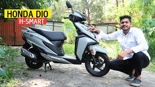 Honda Dio 125 HSmart 2024 Review [upl. by Xenia801]