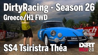 DirtyRacing Season 26  GreeceH1  SS4 Tsiristra Théa  Citroën DS 21 [upl. by Hairam]