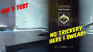 What Trickery is this Warframe Mastery Rank 9 test [upl. by Yeliab]