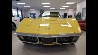 1970 Daytona Yellow LT1 Corvette Coupe Americancarstories [upl. by Philis]