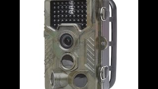 Distianert Low Glow Infrared Trail Camera DH8 Review amp Demo [upl. by Feetal999]