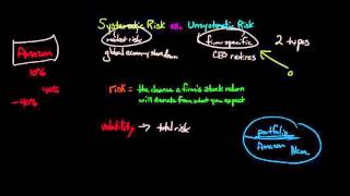 Systematic Risk vs Unsystematic Risk [upl. by Eiram]