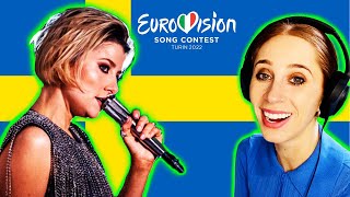 I REACTED TO SWEDENS SONG FOR EUROVISION 2022  CORNELIA JAKOBS quotHOLD ME CLOSERquot [upl. by Irvine97]