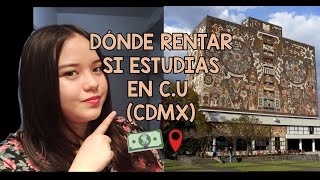 DÓNDE RENTAR EN CIUDAD UNIVERSITARIA  Precios lugares y recomendaciones [upl. by Amarillas]