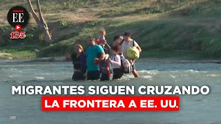 La travesía de migrantes que cruzan la frontera entre México y EE UU  El Espectador [upl. by Arhna293]