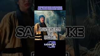 Sanosuke VS Biksu shorts reviewfilm alurceritafilm movie rurounikenshin [upl. by Eintruoc]