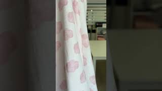 Doble gasa nubes rosa telas dress costura baby sewing tissue [upl. by Animahs]