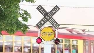 Illinois Railway Museums Railroad Crossing Signals [upl. by Notterb150]