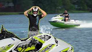 Turbo Jet Ski Blows Motor Going Over 100 mph Nitrous Hit [upl. by Sorel539]