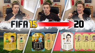 I Opened 1 INSANE Pack on Every Fifa from 1520 [upl. by Conner339]