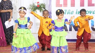 Annual Day 2024  Alage Alage song 👌👏😍littlestarsplayschool playschool annualday [upl. by Haraz]