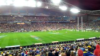 Nathan Hindmarshs first and last ever goal kick [upl. by Atilrahc897]