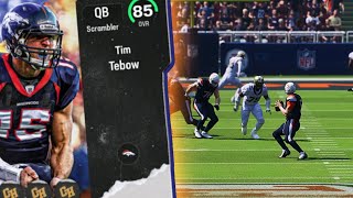 ITS TIM TEBOW TIME🔥💪🏽 NO MONEY SPENT EP 12 nomoneyspent madden25 [upl. by Woothen821]