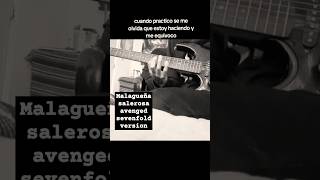 Riff de malagueña salerosa version de avenged sevenfold viralvideo guitar cover guitarra [upl. by Ecar]