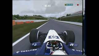 F1 2002 Suzuka  Juan Pablo Montoya OnBoard Lap  assettocorsa [upl. by Ettenad]