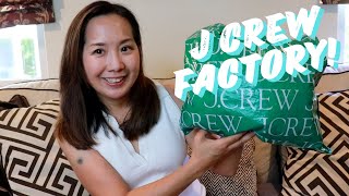 J Crew Factory Haul  September 2024 [upl. by Norabel]