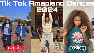 Best of amapiano dance challenges  2024 😱🔥🥵 tiktokamapianodances amapiano tiktokviral trending [upl. by Yrred]