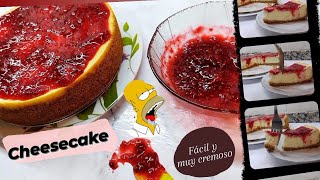 Como hacer CHEESECAKE CLÁSICO  Hysteriquisima [upl. by Drofnats]