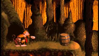 Donkey Kong Country OST Super Nintendo  Track 0523  Cave Dweller Concert [upl. by Otxis]