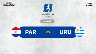 PARAGUAY vs URUGUAY  CONMEBOL LIGA EVOLUCIÓN de FUTSAL  ZONA SUR  MAYOR [upl. by Borek]