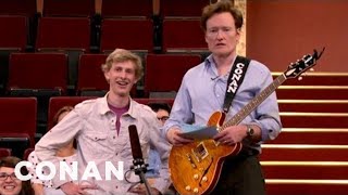 Scraps Andy Ruins Conans First Real Human Moment In 15 Years  CONAN on TBS [upl. by Llenel]