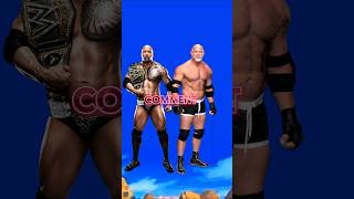 The Rock vs wwe The Demon amp Giants amp All wrestlers 1vs1 comparison wwe therock WWE Qvzw [upl. by Irab]