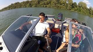 Bayliner Capri Force 85 test [upl. by Brag]