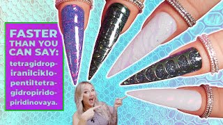 Salon Speed SFX Nail Art Design Tutorial [upl. by Asoramla203]