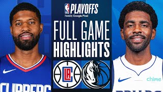 4 CLIPPERS at 5 MAVERICKS  FULL GAME 4 HIGHLIGHTS  April 28 2024 [upl. by Wehtam]