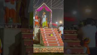 Gomti Nadi Aarti sthal🙏youtubeshorts [upl. by Adnauqahs]