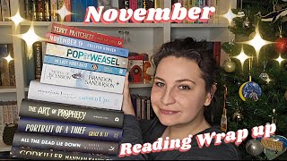 November reading wrap up [upl. by Lanuk809]