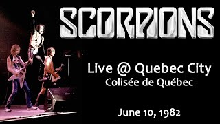 SCORPIONS  Live  Quebec City June 10 1982 [upl. by Lemuela820]