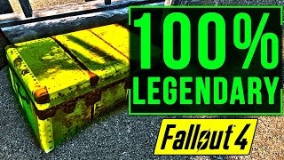 Fallout 4 BEST LEGENDARY Weapons Farming Location Guide How to Get ALL Legendary Weapon FAST [upl. by Arej]