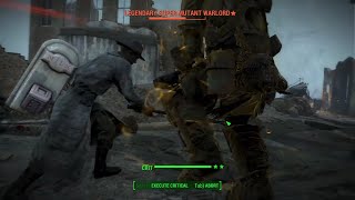 Fallout 4  Attack on Fort Strong but with CCR Fortunate Son in the background [upl. by Beesley]