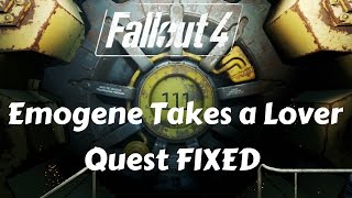 Fallout 4  Emogene Takes a Lover Quest Glitch Need Help [upl. by Hasseman]