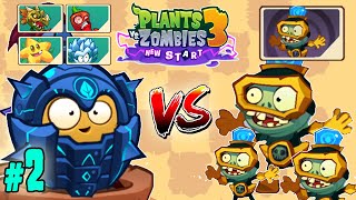 PvZ 3 New Start ▌ New version Fire Dragon Grass plant Wall Knight vs Impfinity boss fight Part 2 [upl. by Hafinah25]