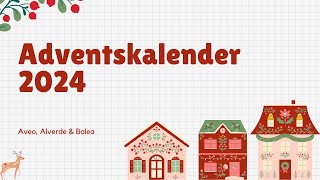 Meine Adventskalender 2024  FranzisPflegeKiste [upl. by Enna]