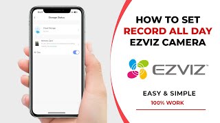 How To Set EZVIZ Cameras To Record All Day [upl. by Gar]