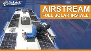 Solar and Battery upgrade to 2024 Airstream Classic [upl. by Ralli]