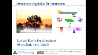 MAQ22806 LambertBeer and atmospheric transmisivities [upl. by Dante787]