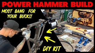 COMPLETE Power Hammer Build ShapeOMatic Builders Kit by Sosa Metalworks [upl. by Vanya]