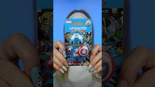 🫐 POMADKA KAPITAN AMERYKA lipsmacker pomadka marvel captainamerica test avangers jagoda [upl. by Odranoel]