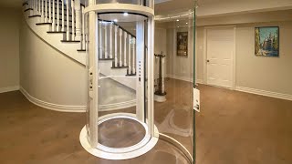 Savaria Vuelift Mini Glass Home Elevator [upl. by Soalokcin]