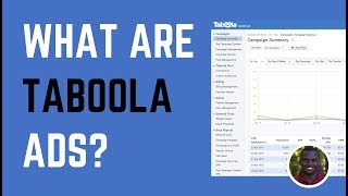 What is Taboola Ads  Taboola Ad Explained [upl. by Publus53]