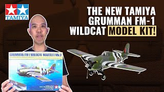 Tamiya 148 Grumman FM1 Wildcat  Martlet Mk V Plastic Model Kit Unboxing  askhearns [upl. by Jones644]